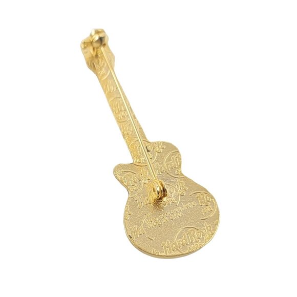 Hard Rock Cafe Myrtle Beach Gibson Black Guitar Pin - Picture 4 of 6